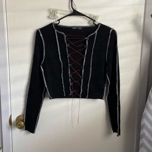 COPY - Shein Tie Up Top